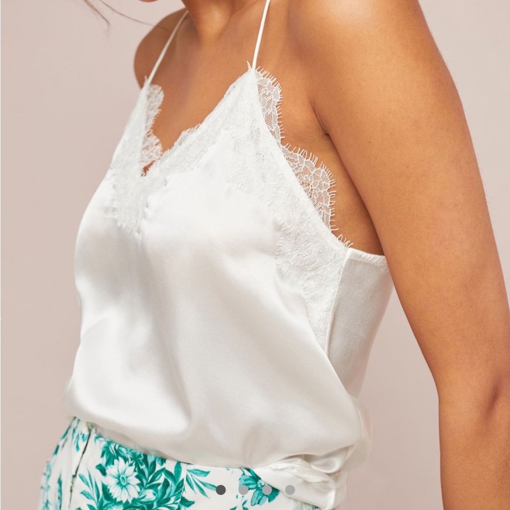 CAMI NYC Racerback Silk Camisole, S